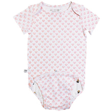 Load image into Gallery viewer, EZ-On BaBeez™ - Spring &amp; Summer - Hearts - on White - Baby Bodysuit