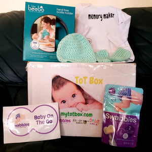 My Tot Box™ - Box #1: "Newborn Tot Box", for newborn babies ages 0-3 months