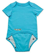 Load image into Gallery viewer, EZ-On BaBeez™ - Spring &amp; Summer - Aqua - Baby Bodysuit