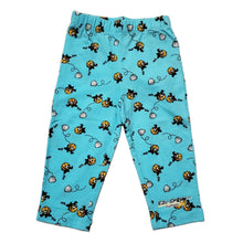 Load image into Gallery viewer, EZ-On BaBeez™ - Spring &amp; Summer - Pull-On Pants - Honeybee on Aqua