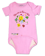 Load image into Gallery viewer, EZ-On BaBeez™ - Spring &amp; Summer - Bee-U-tiful in Pink - Baby Bodysuit