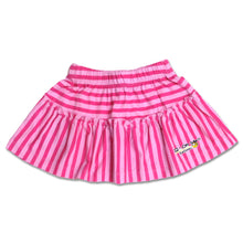 Load image into Gallery viewer, EZ-On BaBeez™ - Spring &amp; Summer - Ruffled Skirt - Pink stripes