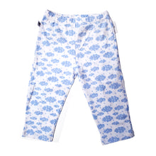 Load image into Gallery viewer, EZ-On BaBeez™ - Spring &amp; Summer - Pull-On Pants, With or WIthout Footies - Rainy Day on White