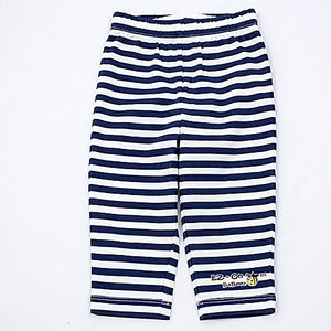 EZ-On BaBeez™ - Spring & Summer - Pull-On Pants - Lapis Blue Stripes on White