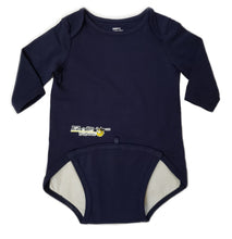 Load image into Gallery viewer, EZ-On BaBeez™ - Spring &amp; Summer - Navy - Baby Bodysuit
