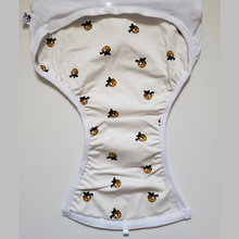 Load image into Gallery viewer, EZ-On BaBeez™ - Spring &amp; Summer - Hello Friends - on White - Baby Bodysuit